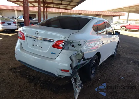 2014 Nissan Sentra Sv из США, поврежденный, VIN 3N1AB7AP9EY292993